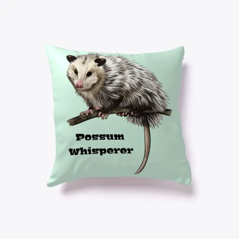 Possum Whisperer Pillow