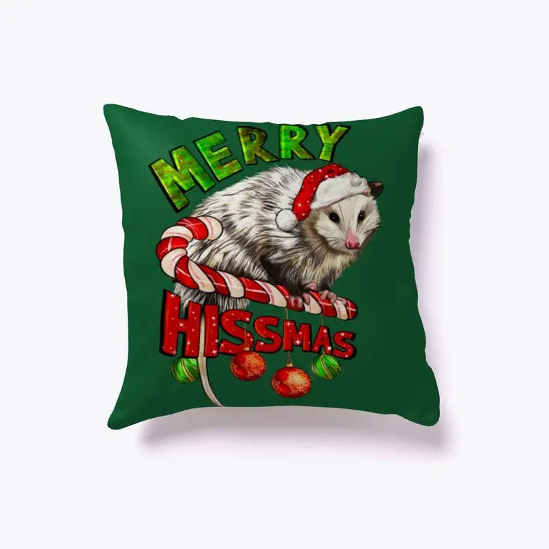 Merry Hissmas Pillows